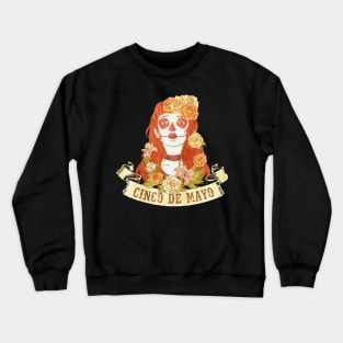 Cinco De Mayo For Women Crewneck Sweatshirt